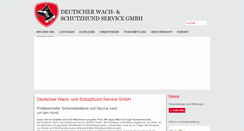 Desktop Screenshot of dwss.de