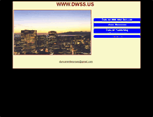 Tablet Screenshot of dwss.us